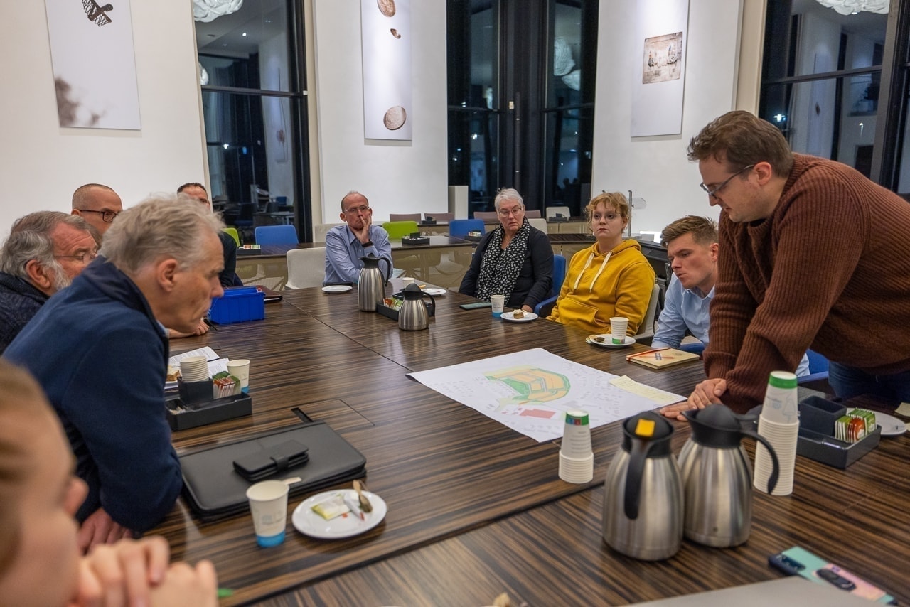 De tweede bijeenkomst met het ontwerpteam